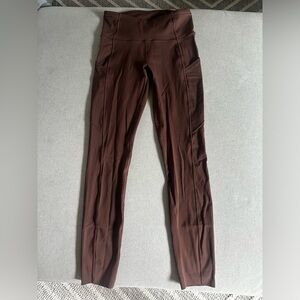 Lululemon Athletica Brown Leggings